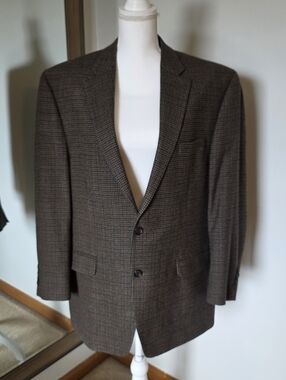 Lauren Ralph Lauren Houndstooth Wool Blazer
